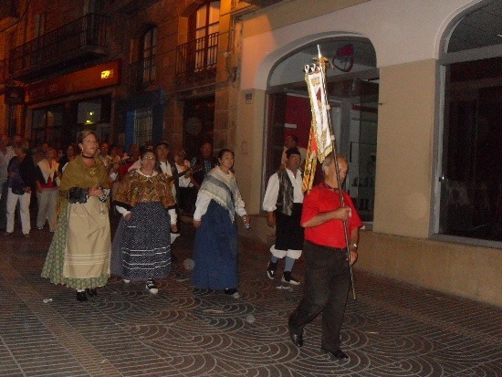 La ronda de jota del Cachirulo recorrió las calles del centro de Alcañiz